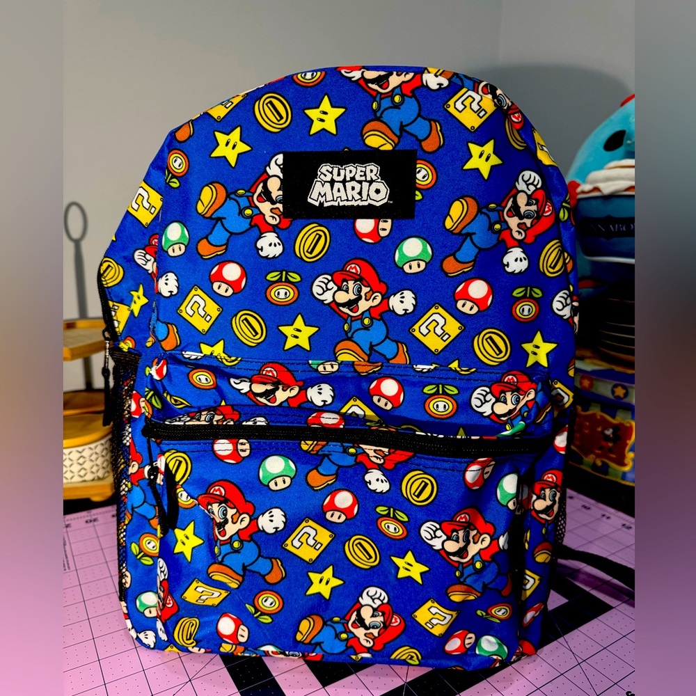 NWT Super Mario Backpack